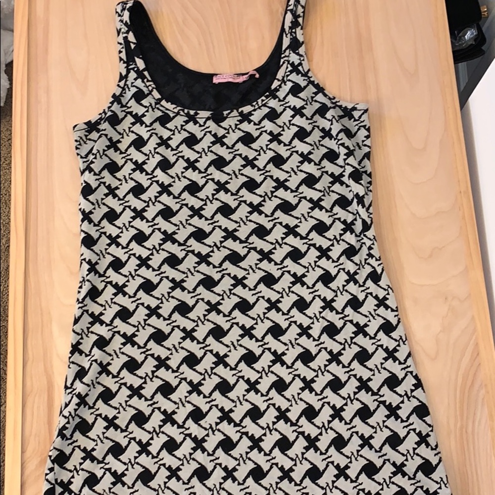 Juicy Couture vintage Scottie dog print top